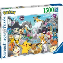 Puzzle Per Adulti 1500 Pezzi Pokemon Dimensione Puzzle: 80 60 Cm. Puzzle 1000 Pezzi