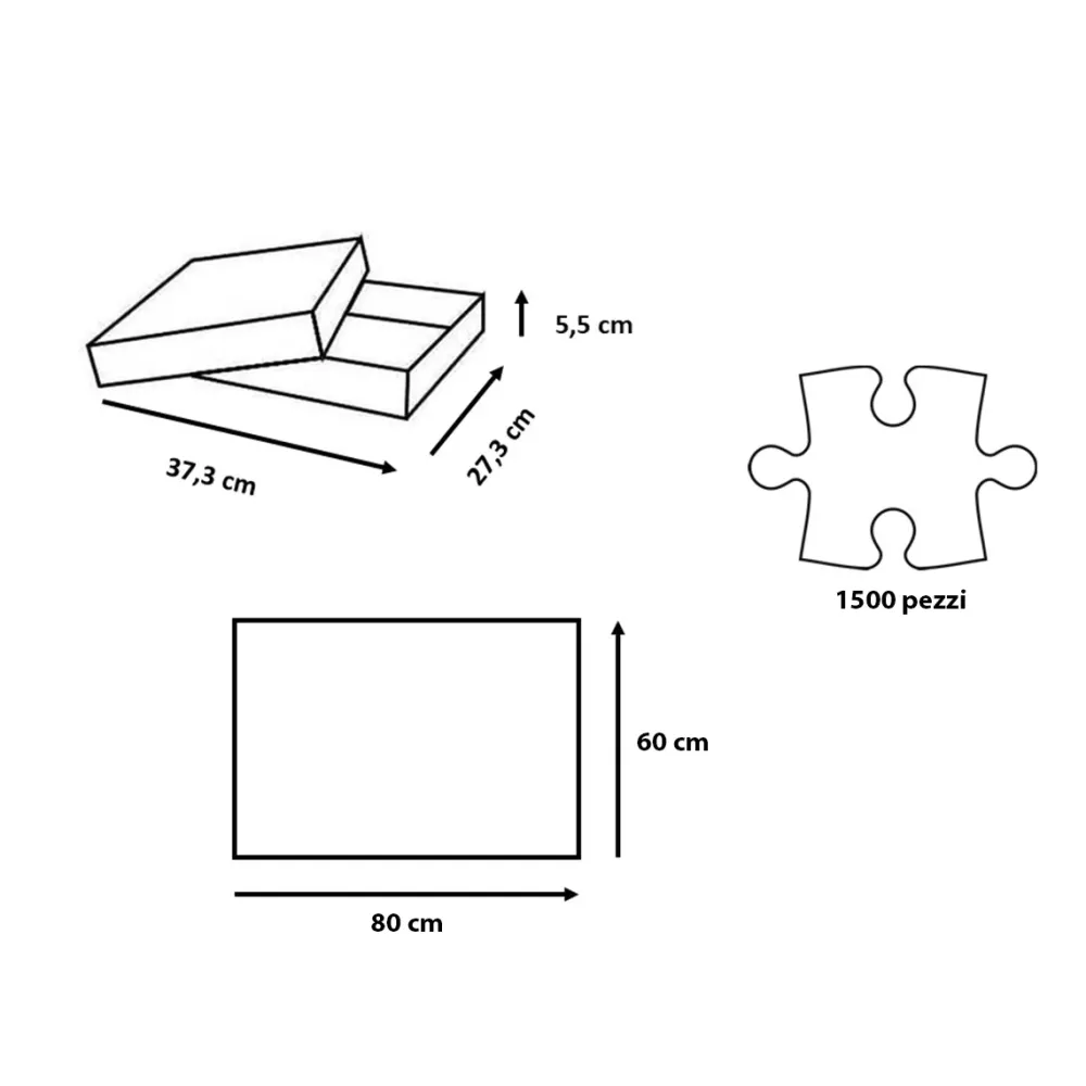 Puzzle Per Adulti 1500 Pezzi Pokemon Dimensione Puzzle: 80 60 Cm. Puzzle 1000 Pezzi