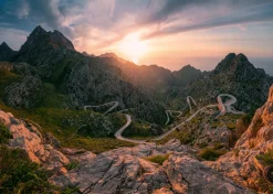 Best Puzzle Sierra De Tramuntana, Indonesia, Collezione Beautiful Mountains, 1000 Pezzi, Puzzle Adulti Puzzle 1000 Pezzi