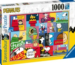 Discount Puzzle Vita Da Peanuts, 1000 Pezzi, Puzzle Adulti Puzzle 1000 Pezzi