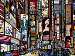 Sale Puzzle Vivace New York, 1000 Pezzi, Puzzle Adulti Puzzle 1000 Pezzi