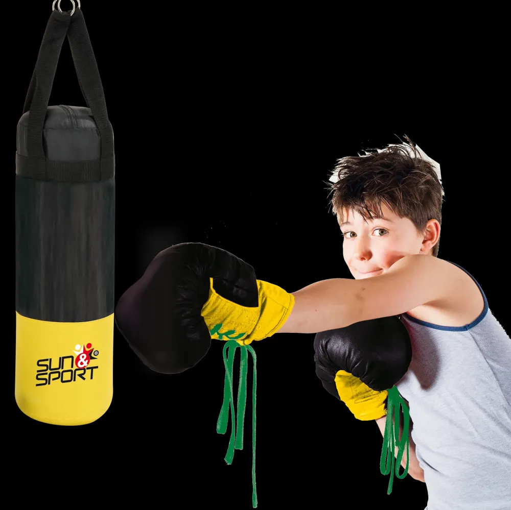 Clearance Sacco Da Boxe Con Guantoni Giochi Di Abilita E Sport