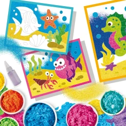 Online Sandy Colorando Sand Mosaici, Sabbia, Glitter