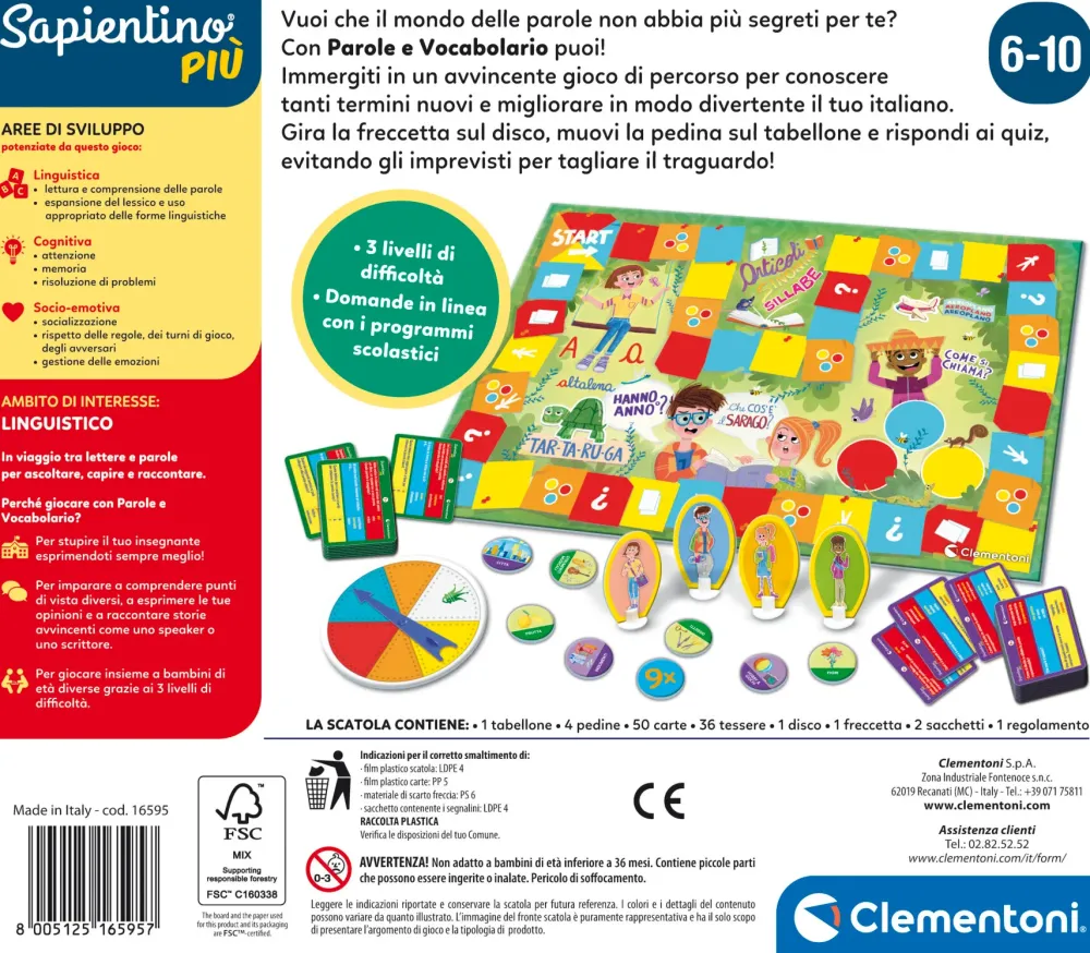 Outlet Piu Parole E Vocabolario Primi Apprendimenti