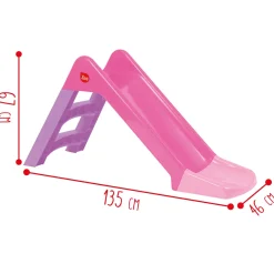 New Scivolo Per Bambini, 3 Gradini Antiscivolo, Verde E Rosa, Massimo Supporto Di 30 Kg, Facile E Veloce Da Montare Disponbile In Verde E Rosa Scivoli