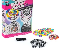 Clearance Set Crea I Tuoi Braccialetti Alphabet Bead It'S My Story Moda, Gioielli, Decorazioni, Cosmetici
