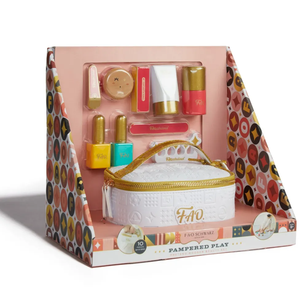 Set Di Bellezza Manicure In Legno Moda, Gioielli, Decorazioni, Cosmetici