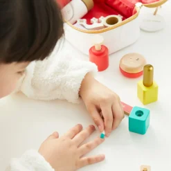 Set Di Bellezza Manicure In Legno Moda, Gioielli, Decorazioni, Cosmetici