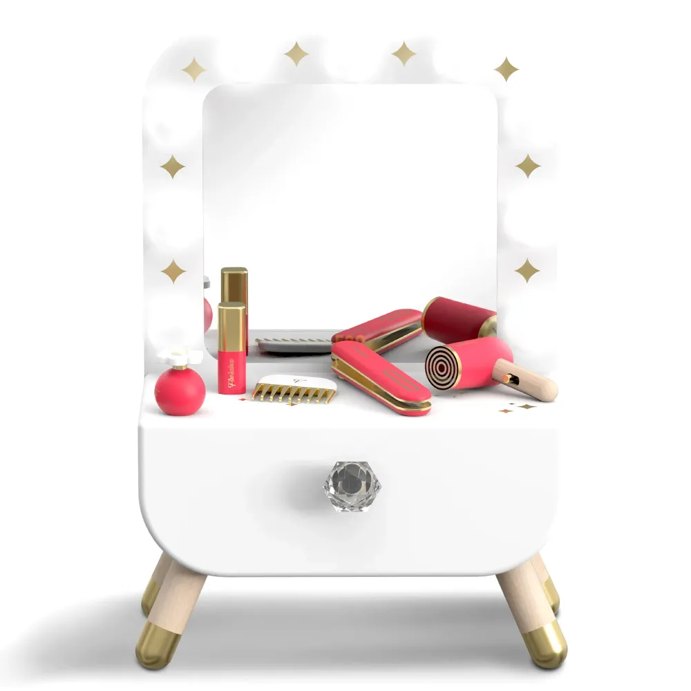 Clearance Set Trucco Vanity Make-Believe Magic Mirror Moda, Gioielli, Decorazioni, Cosmetici