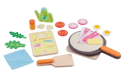 Clearance Sevi Set Piadina (24 Pz) Giochi Di Imitazione In Legno