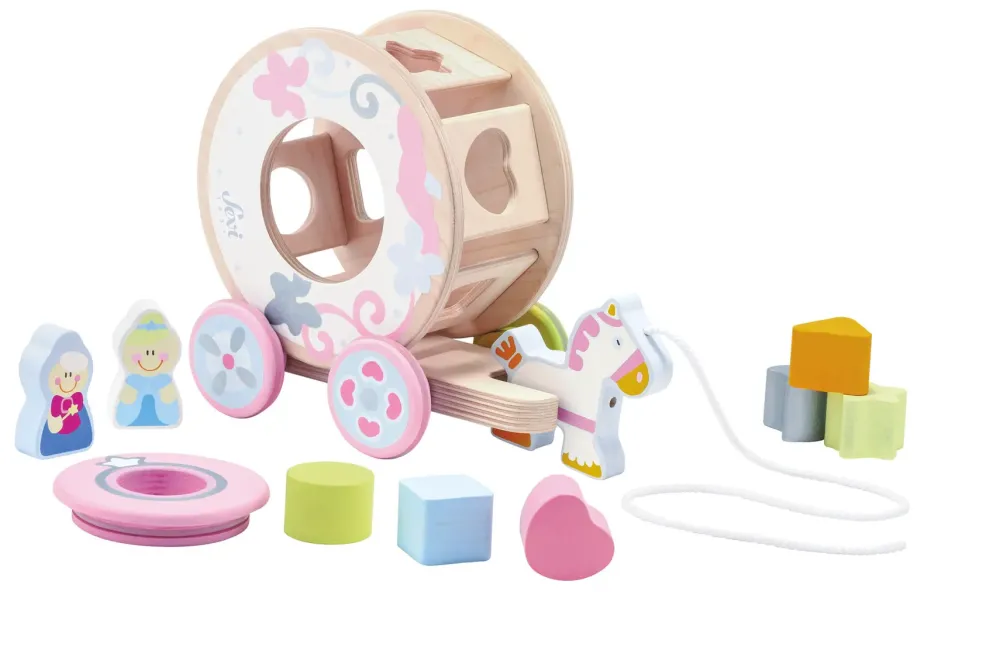 Best Sevi Trainabile Carrozza Incantata (11 Pz) Giochi Educativi In Legno