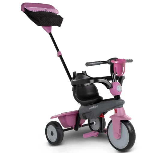 New Smartrike Vanilla 4 In 1 Triciclo Per Bambini Dai 15 Mesi Con Maniglione Direzionale Touch Steering E Equipaggiamento Di Sicurezza Rosa Tricicli E Balance Bikes