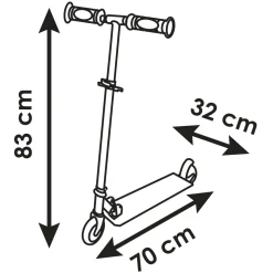 Sale Monopattino 2 Ruote Di Gabby'S Dollhouse Con Manubrio Regolabile Monopattini