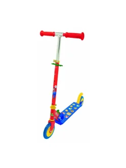 Monopattino Due Ruote Super Mario, 7600750373, +5 Anni, In Alluminio, Ruote Silenziose Traslucide, Pieghevole, Manubrio Regolabile Monopattini