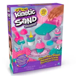 Clearance Spin Master Shimmer, Set Di Gioco Laboratorio Di Pasticceria Unicorni, 453 G Di Mosaici, Sabbia, Glitter