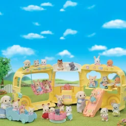 Discount Asilo Il Bus Arcobaleno Sole Mini Dolls