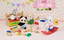 Online Personaggi Collezionabili -Scatola Dei Giochi Per Bebe Bebe Coniglio Neve E Bebe Panda Mini Dolls