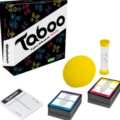 New Taboo, Gioco Da Tavolo, Giochi Con Parole Da Indovinare Per Adulti E Adolescenti Dai 13 Anni In Su, Giochi Per Le Feste Per 4 O Piu Giocatori Giochi In Scatola Per Famiglia