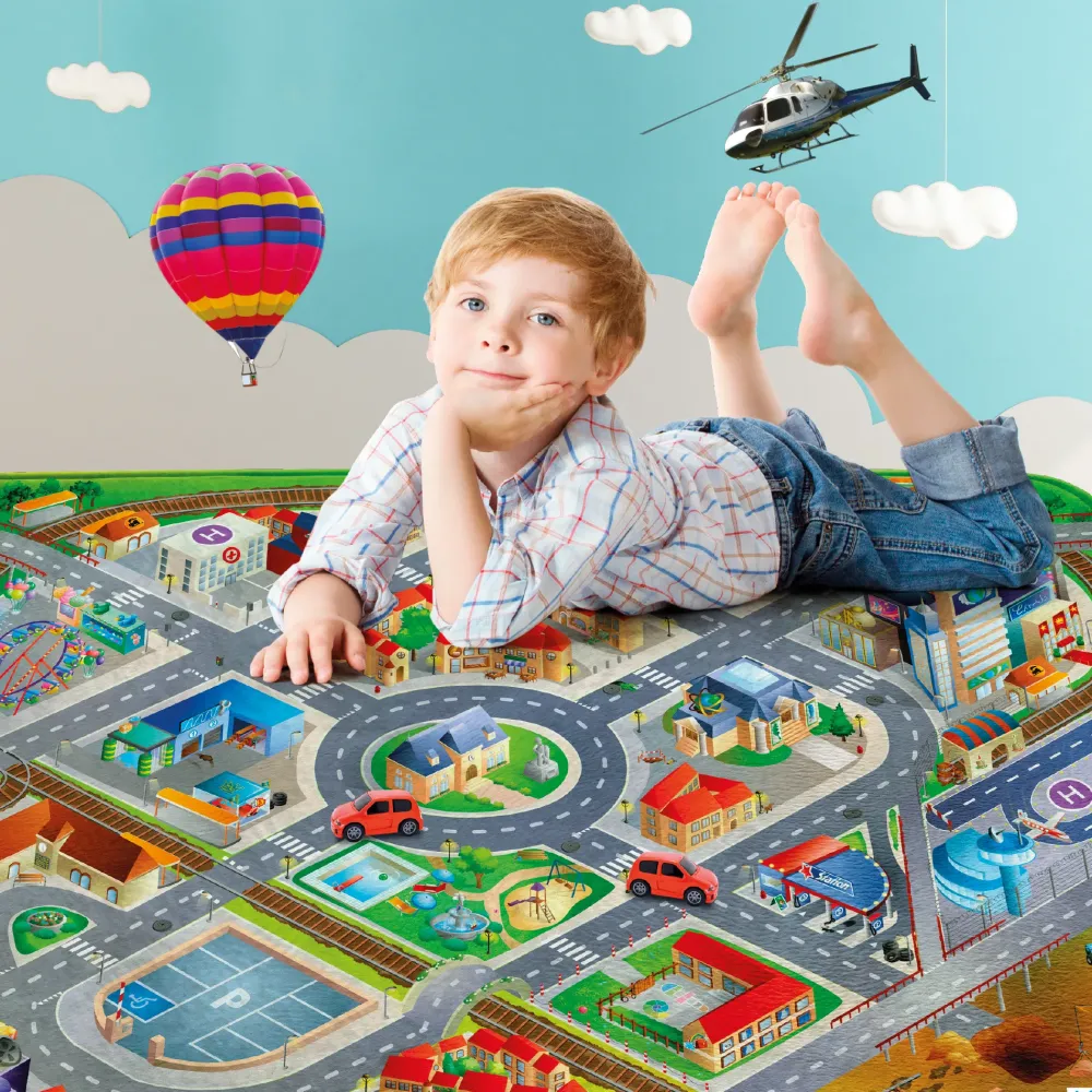 New Tappeto Gioco 130 X 180 Palestrine E Tappeti Gioco