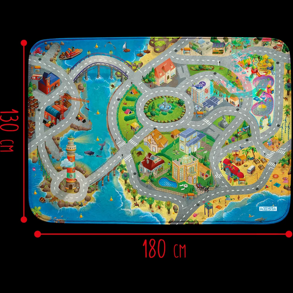 New Tappeto Gioco 130 X 180 Palestrine E Tappeti Gioco
