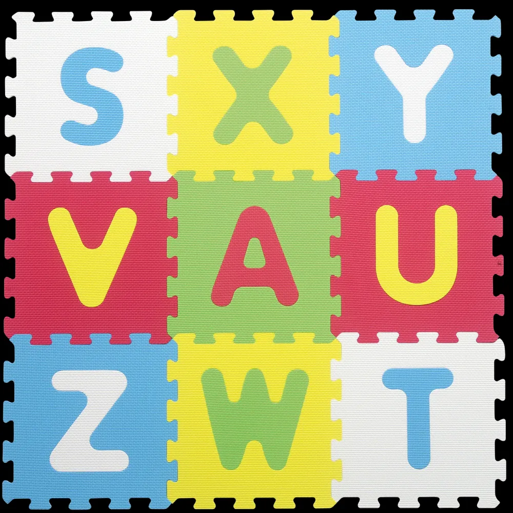 Sale Tappeto Puzzle Lettere 9Pz Palestrine E Tappeti Gioco