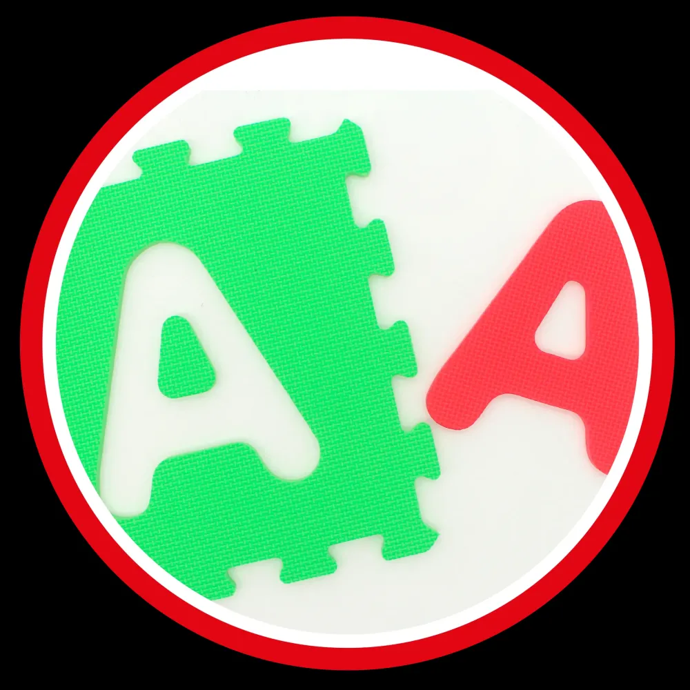 Sale Tappeto Puzzle Lettere 9Pz Palestrine E Tappeti Gioco