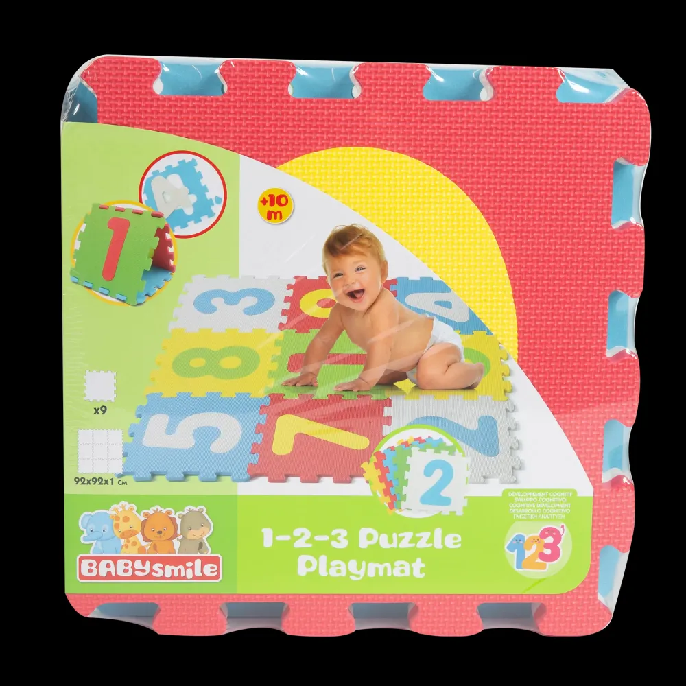 Tappeto Puzzle Numeri 9Pz Palestrine E Tappeti Gioco