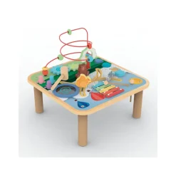 Discount Tavolino Multi Attivita' Con Animali Della Foresta Giochi Educativi In Legno