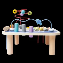 Outlet Tavolino Multiattivita' Giochi Da Tavolo In Legno