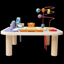 Outlet Tavolino Multiattivita' Giochi Da Tavolo In Legno