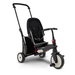 New Triciclo Pieghevole 6In1 Con Schienale Reclinabile, Maniglione Direzionale Ed Allungabile E Ammortizzatori Brevettati: Smartrike Str3 Per Bambini Dai 10 Mesi Ai 3 Anni Nero Tricicli E Balance Bikes