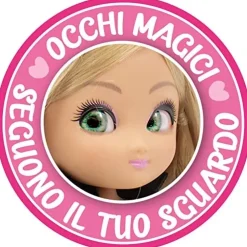 Sale Unique Eyes Bambola Articolata 25 Cm, Con Occhi Grandi Magici E Profondi, Segue Il Tuo Sguardo, Rebecca Fashion Doll Fashion Dolls