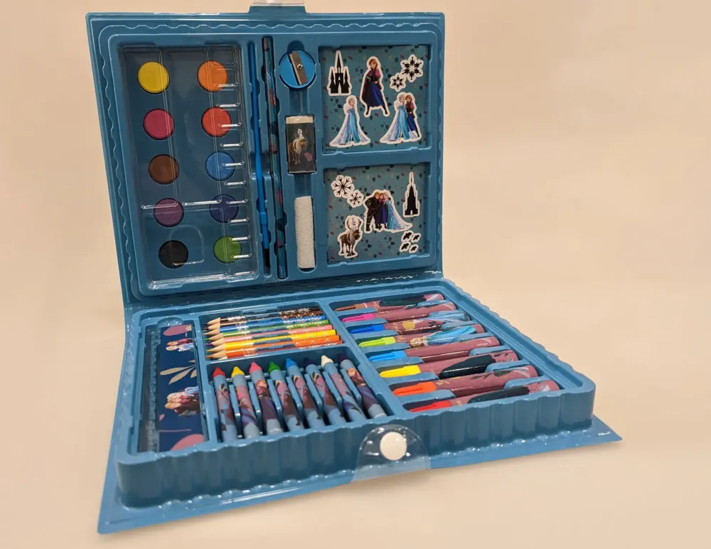 Valigetta Dei Colori Da 52 Pezzi Disney Frozen In Scatola Vetrina Cancelleria E Accessori