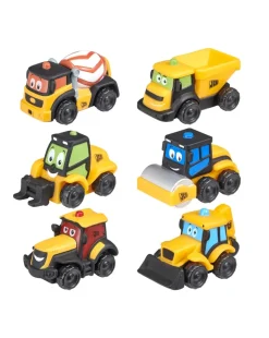 New Veicoli Da Cantiere Jcb In Gomma Macchinine Bambini