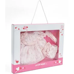 New Vestito Bebe Reborn 45 Cm Con Decorazioni Floreali Bambolotti