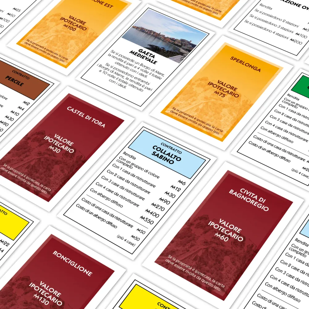 Outlet Winning Moves I Borghi Piu Belli D'Italia Lazio Giochi Di Societa Per Bambini