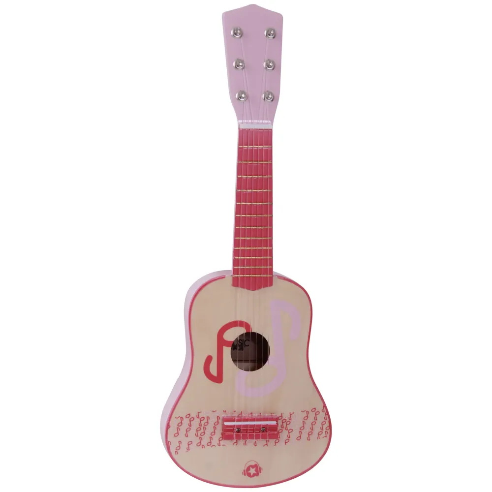 New Wooden Guitar 55 Cm Girl Giochi E Strumenti Musicali