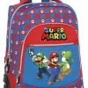 Outlet Zaino Organizzato Trolley Premium Supermario Scuola