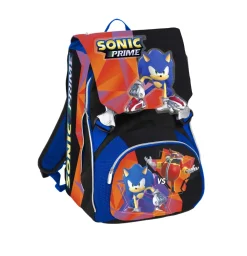 Hot Zaino Sdoppiabile Big Sonic Prime Con Tasca Frontale Scuola